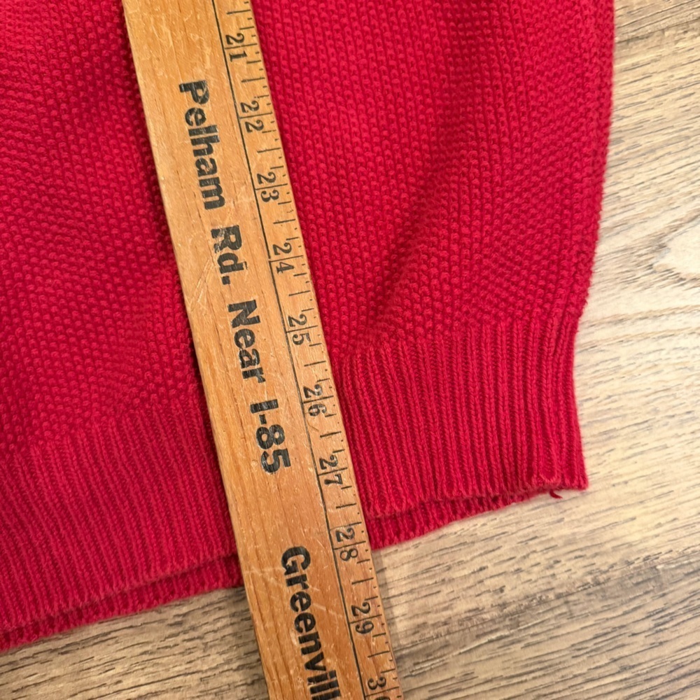 Vtg 80s Indiana HOOSIERS Knit Basketball Bobby Knight Sweater adidas IU XL/L EUC - Picture 4 of 7